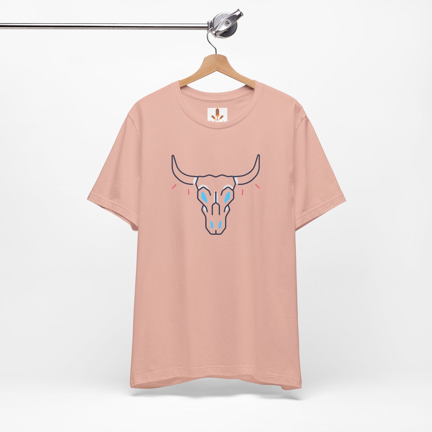 Buffalo Skull Drawing T-shirt