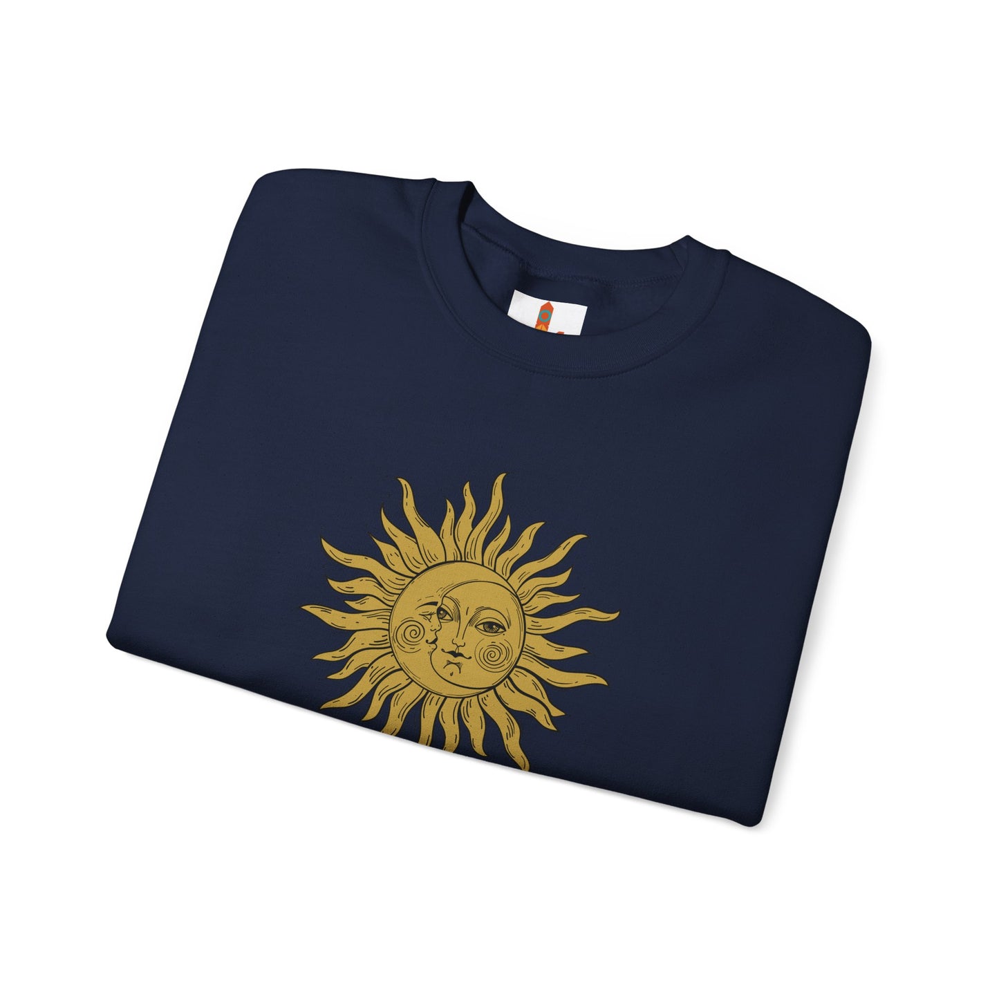 Sun and Moon Design Sweatshirt