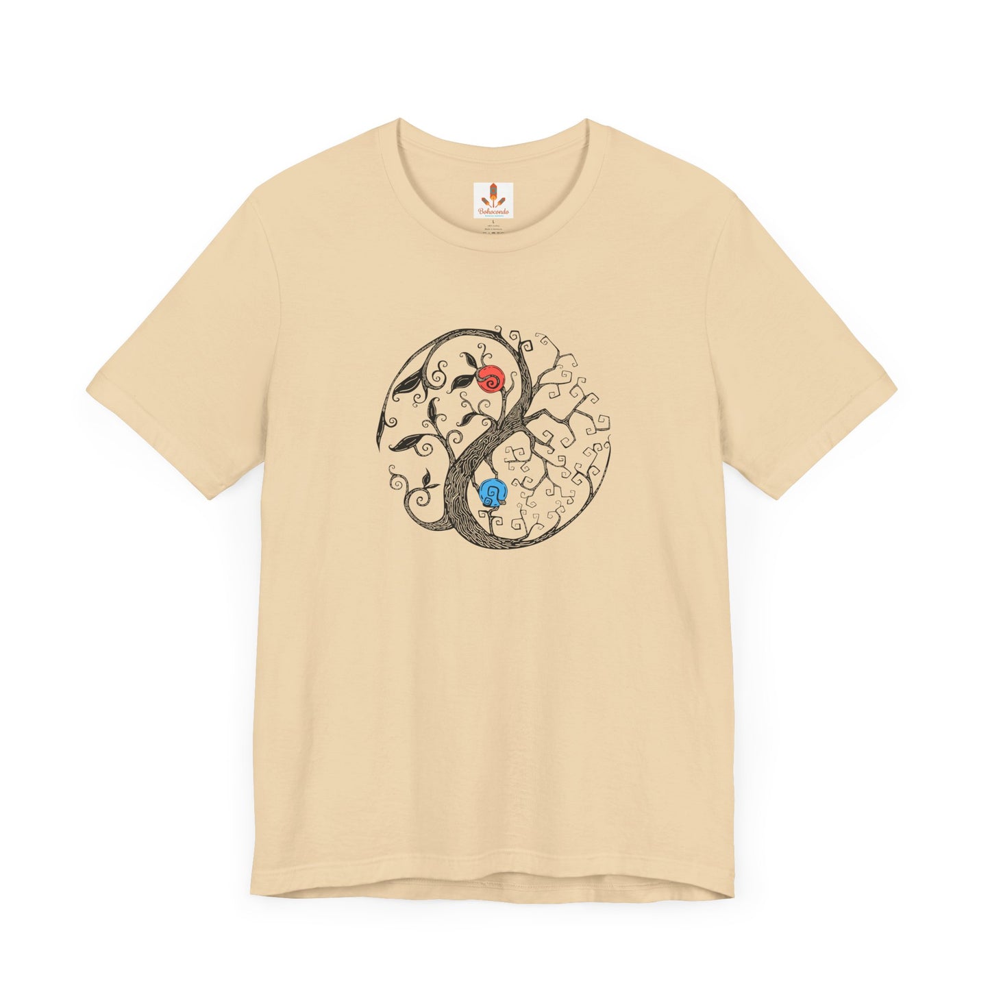 Tree of Life Yin Yang T-shirt