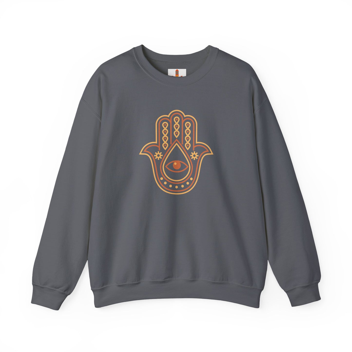 Brown Hamsa Hand Sweatshirt