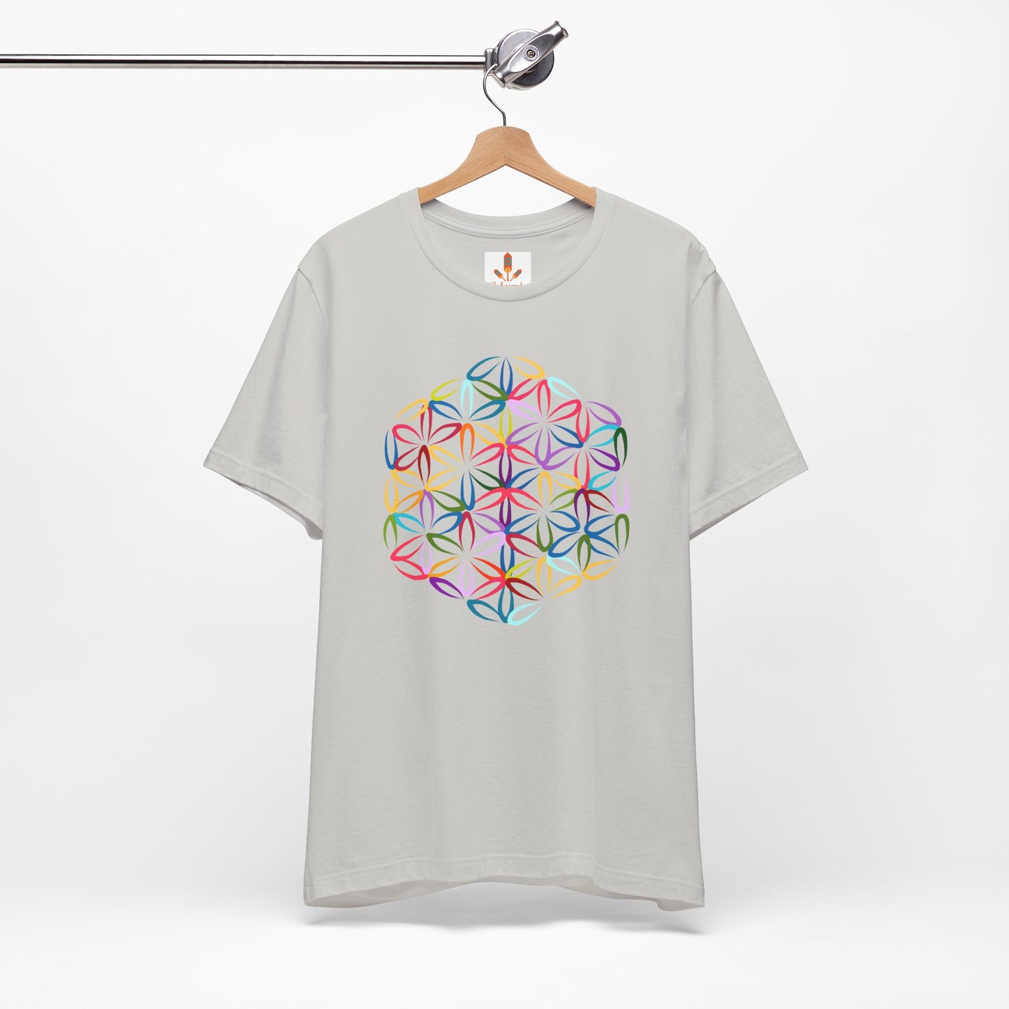 Multicolor Flower of Life T-shirt