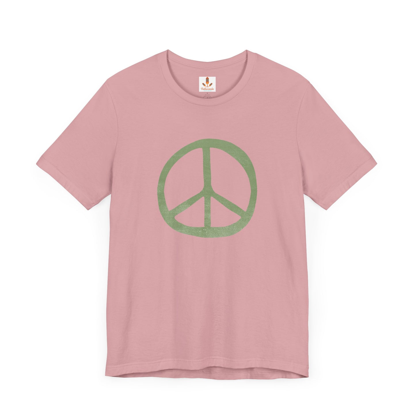 Green Peace Sign T-shirt