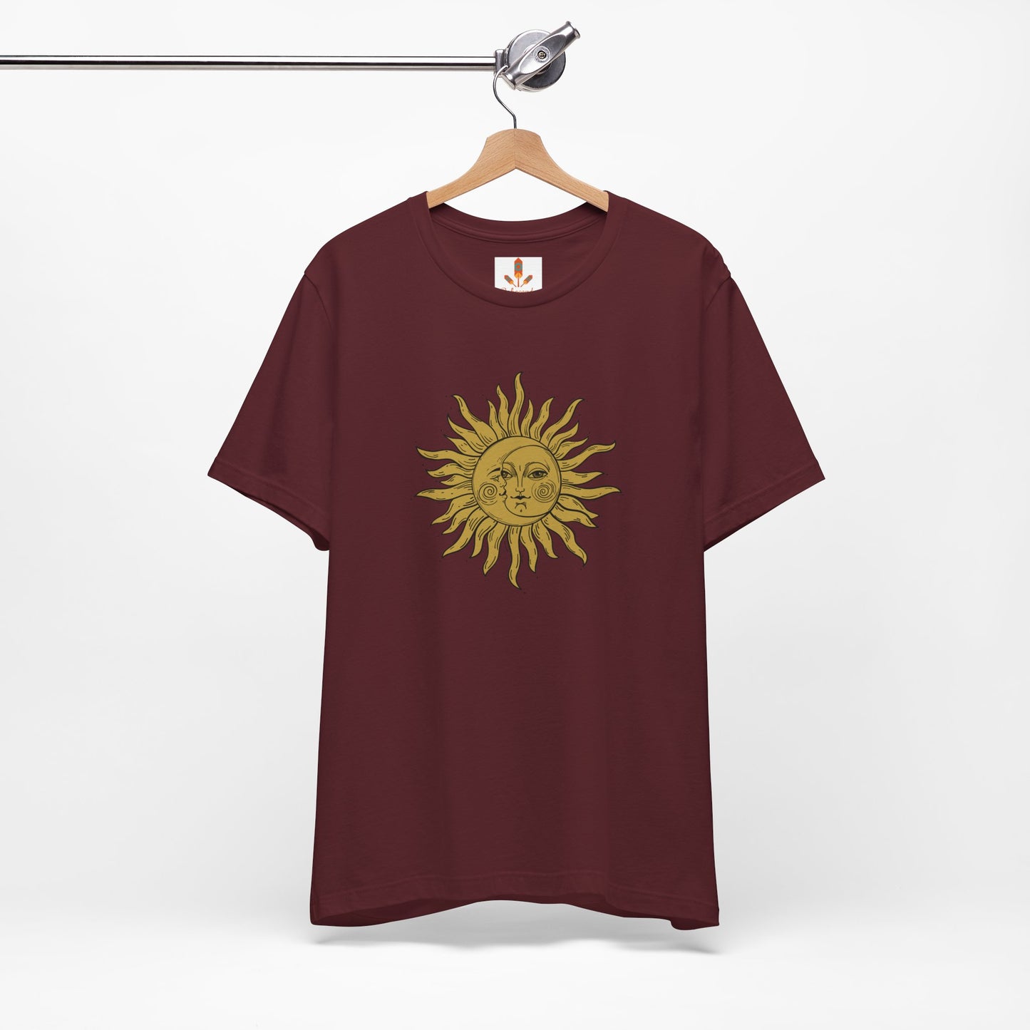 Sun and Moon Design T-shirt