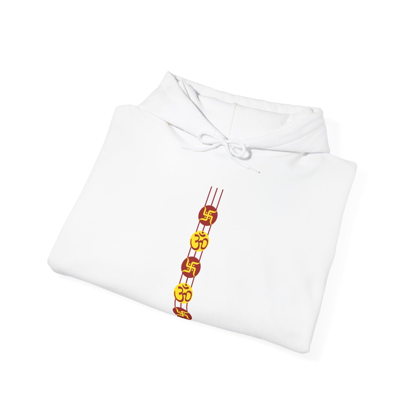 Om Pattern Design Hoodie