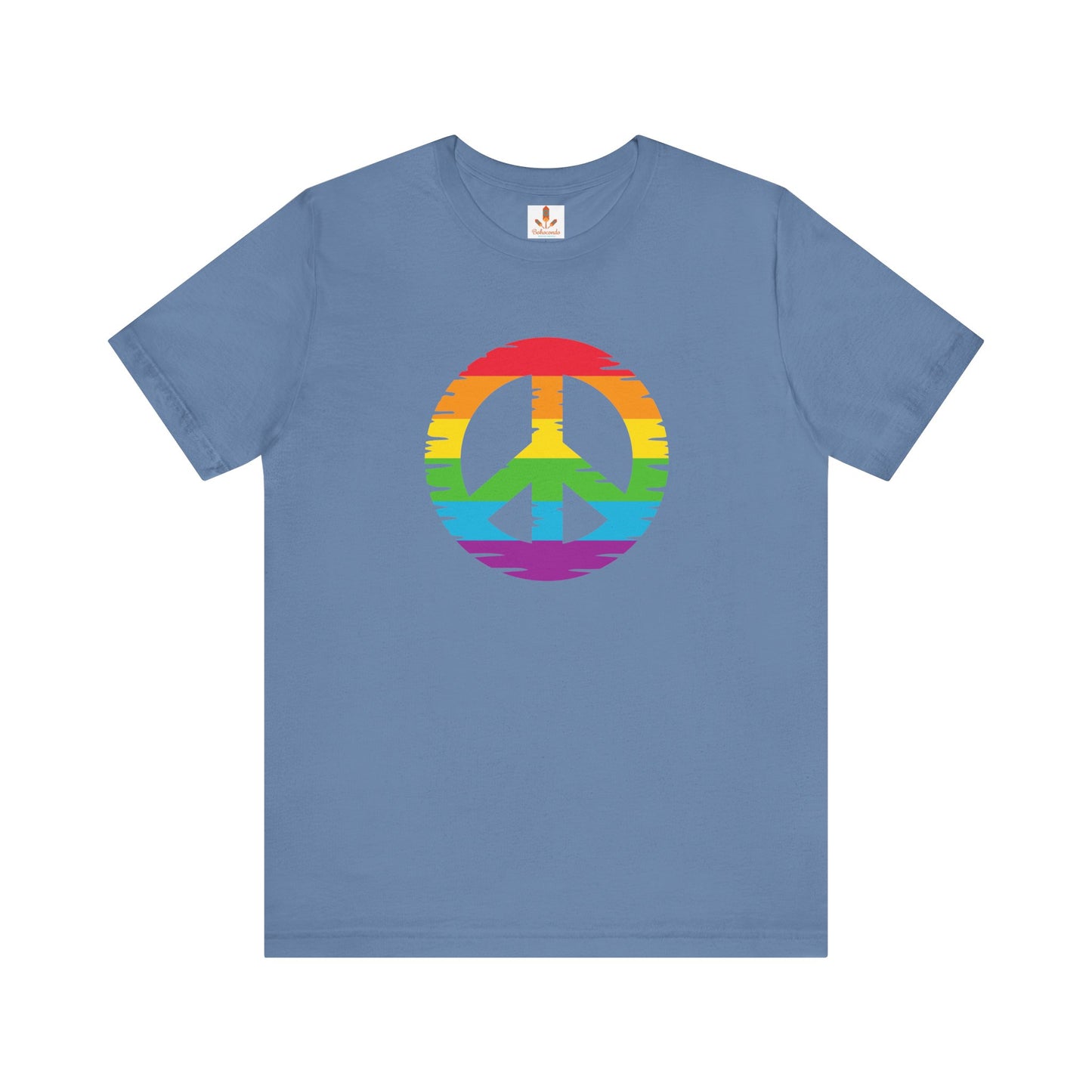 Rainbow Peace Sign T-shirt