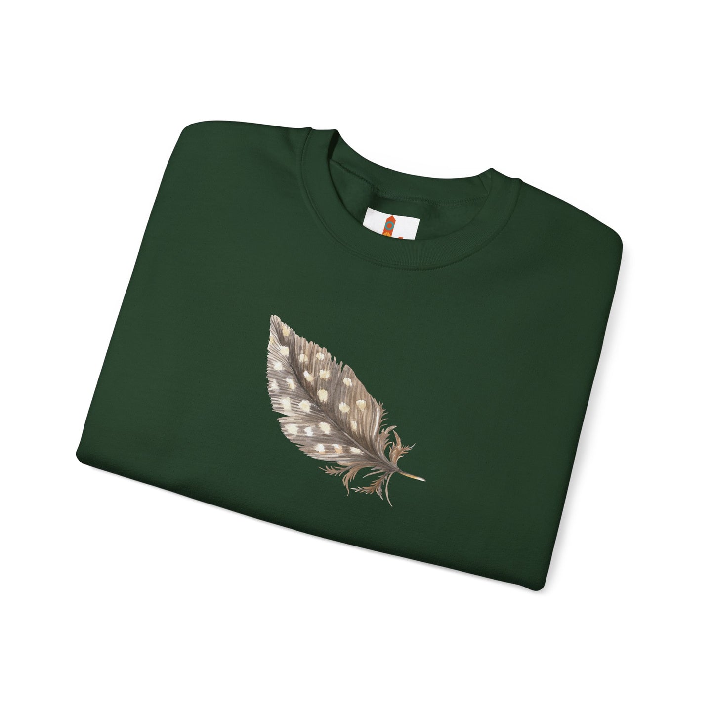 Feather with Dots Sweatshirt