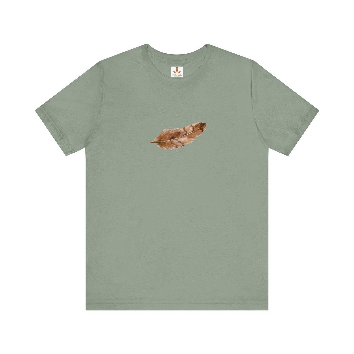 Brown Feather T-shirt