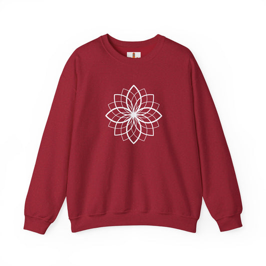 White Flower of Life Sweatshirt