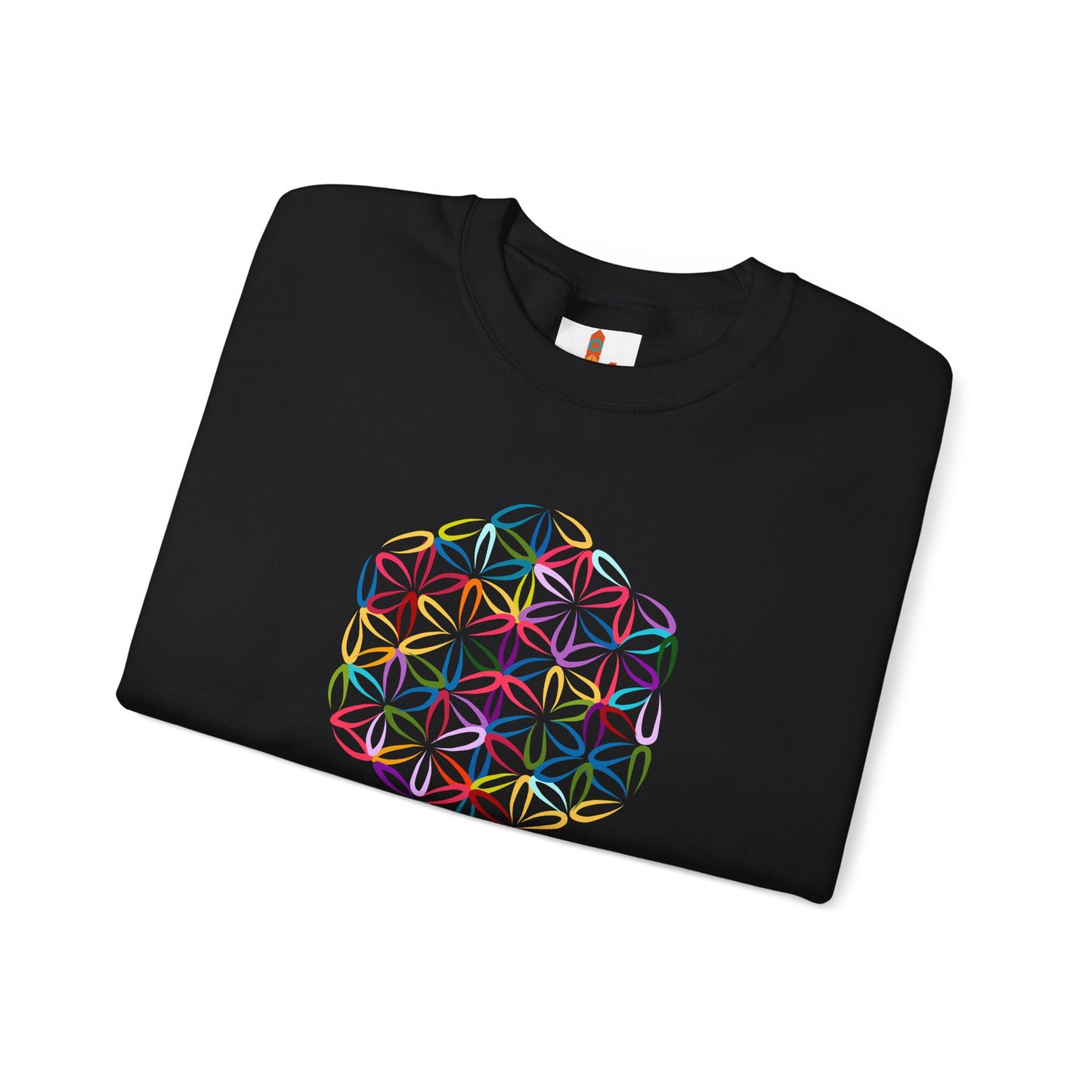 Multicolor Flower of Life Sweatshirt