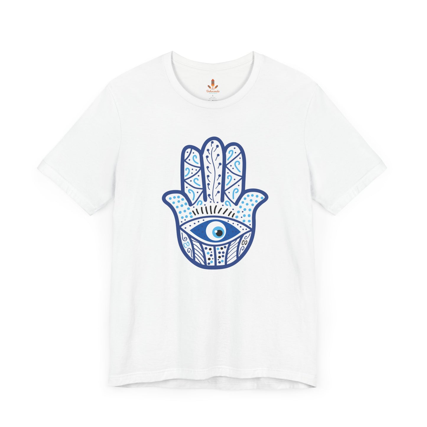 Hamsa Hand with Blue Eye T-shirt