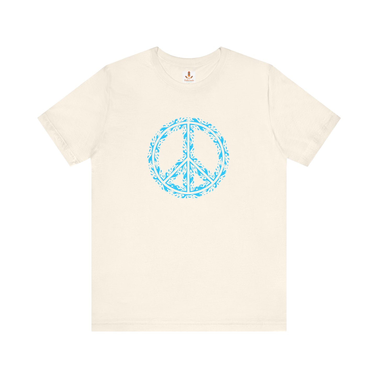 Peace Sign with Water Design T-shirt