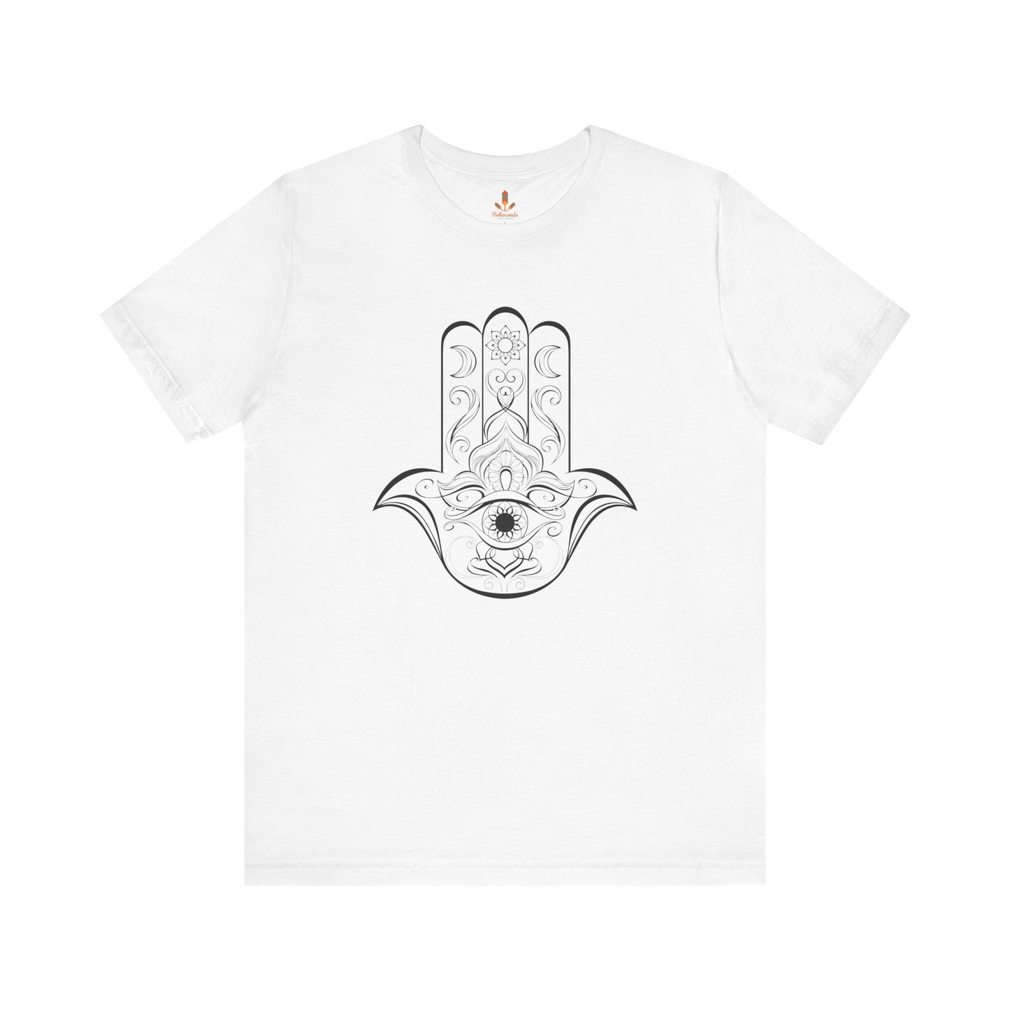 Hamsa Hand with Lotus Flower T-shirt