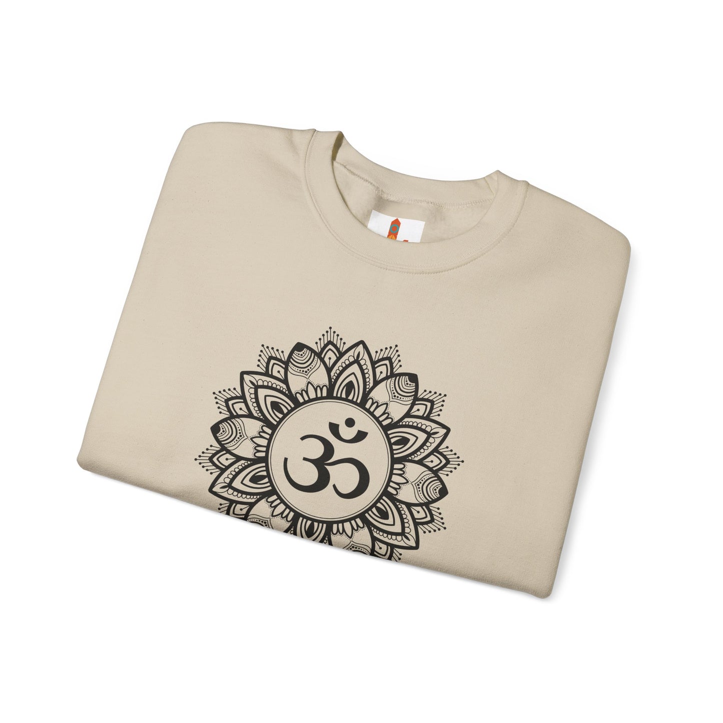 Om in Lotus Mandala Sweatshirt