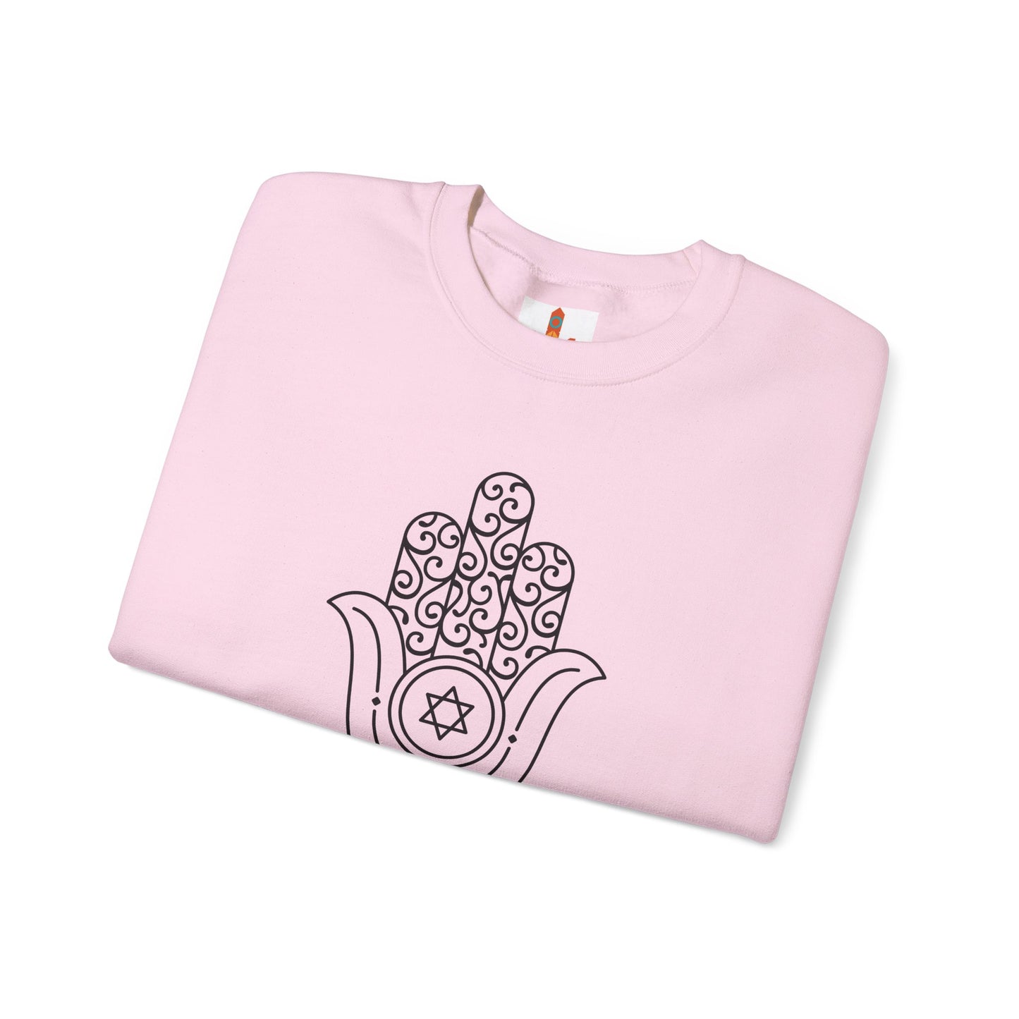 David Star in Hamsa Hand Sweatshirt