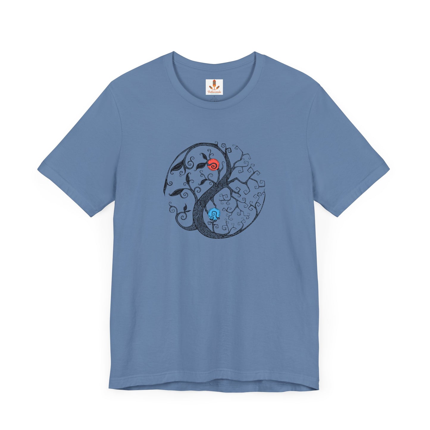 Tree of Life Yin Yang T-shirt