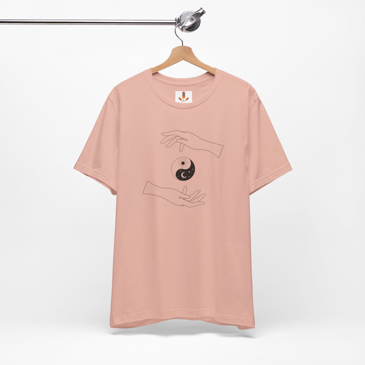Yin Yang with Two Hands T-shirt