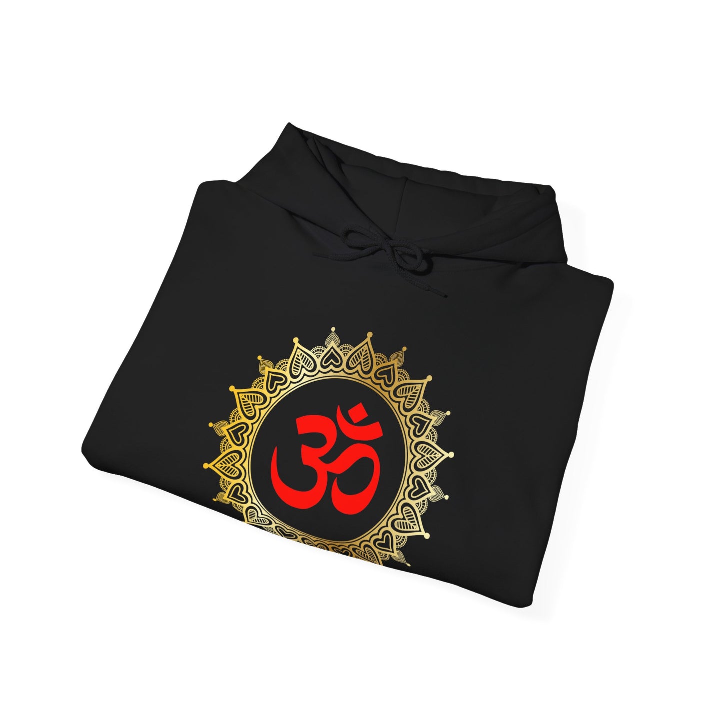 Golden Mandala Om Hoodie