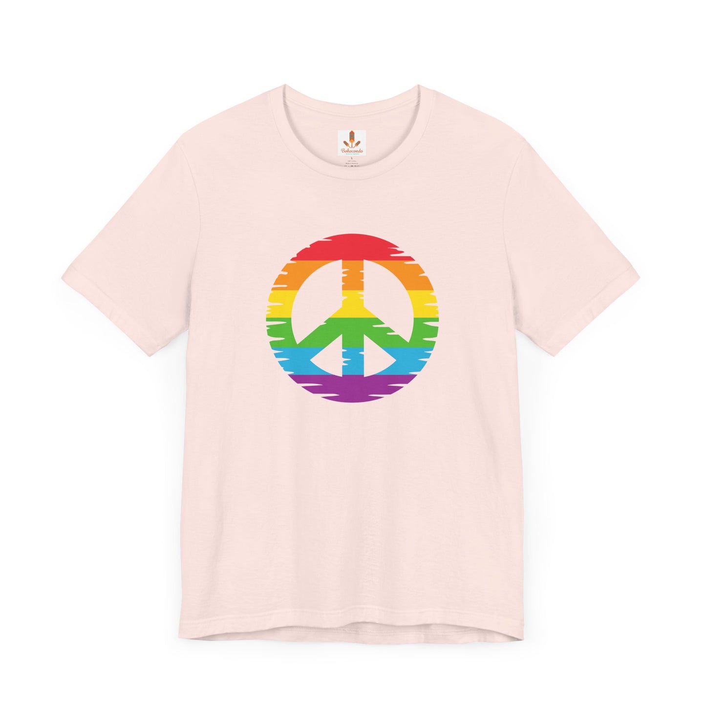 Rainbow Peace Sign T-shirt
