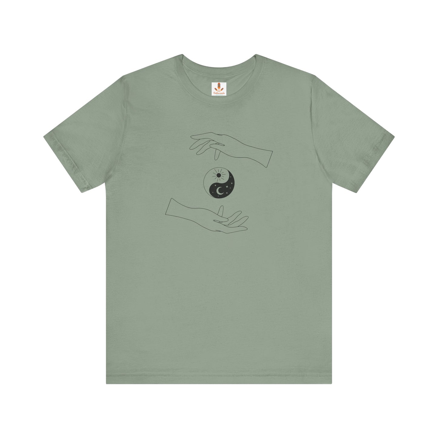 Yin Yang with Two Hands T-shirt