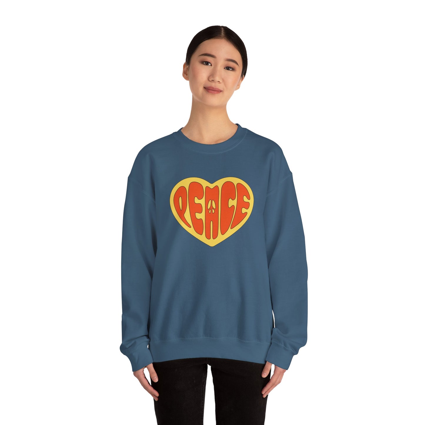 Peace in Heart Design Sweatshirt