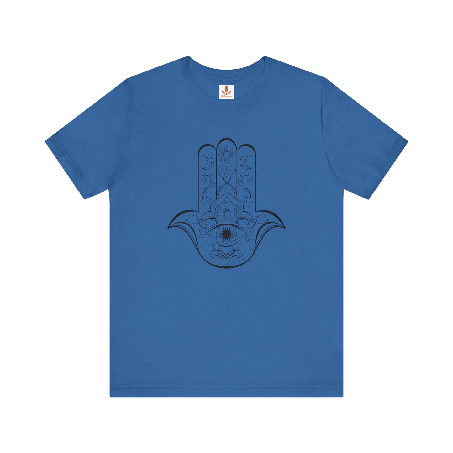 Hamsa Hand with Lotus Flower T-shirt