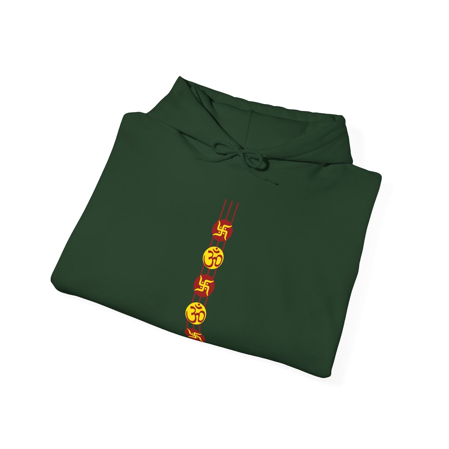 Om Pattern Design Hoodie