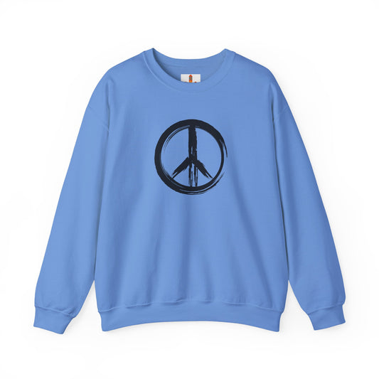 Brush Strokes Peace Sign Sweatshirt