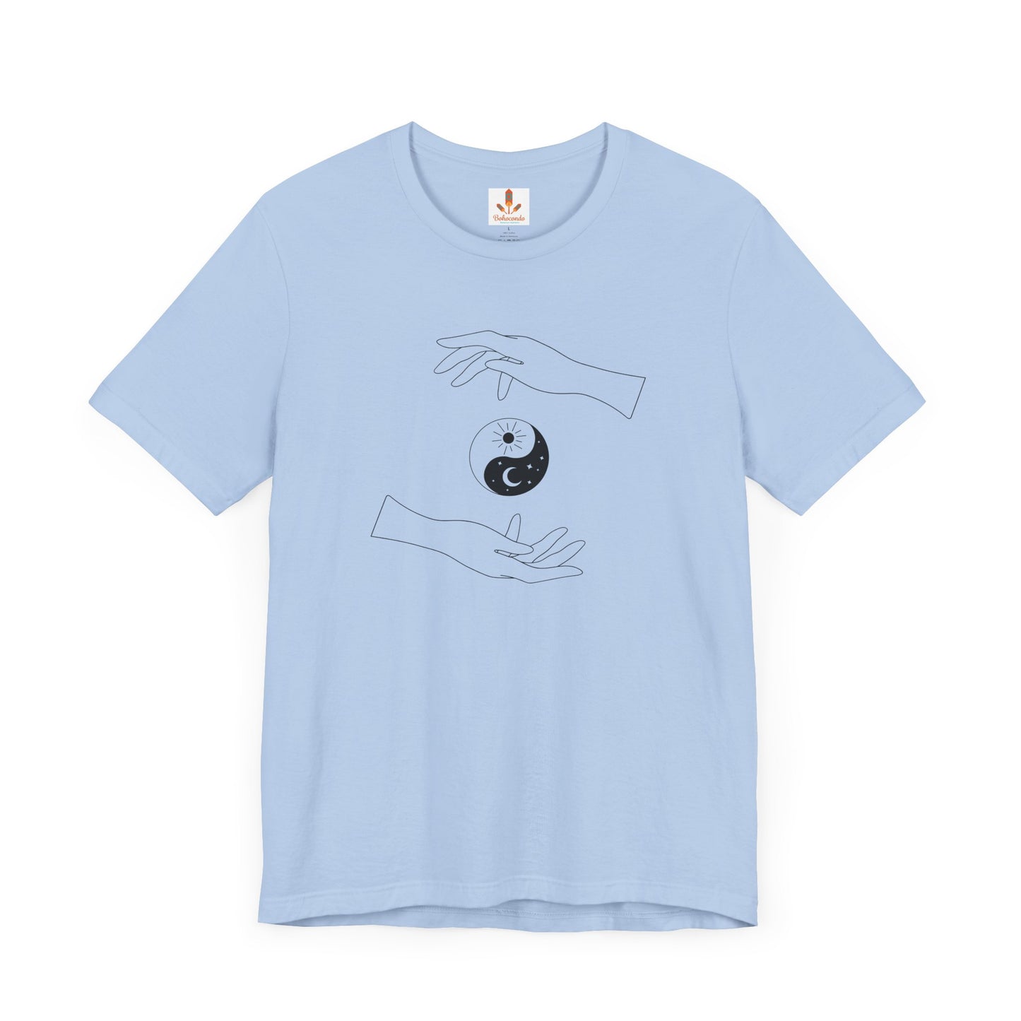Yin Yang with Two Hands T-shirt