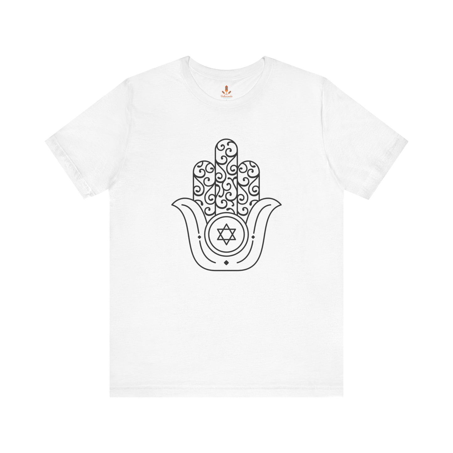 David Star in Hamsa Hand T-shirt