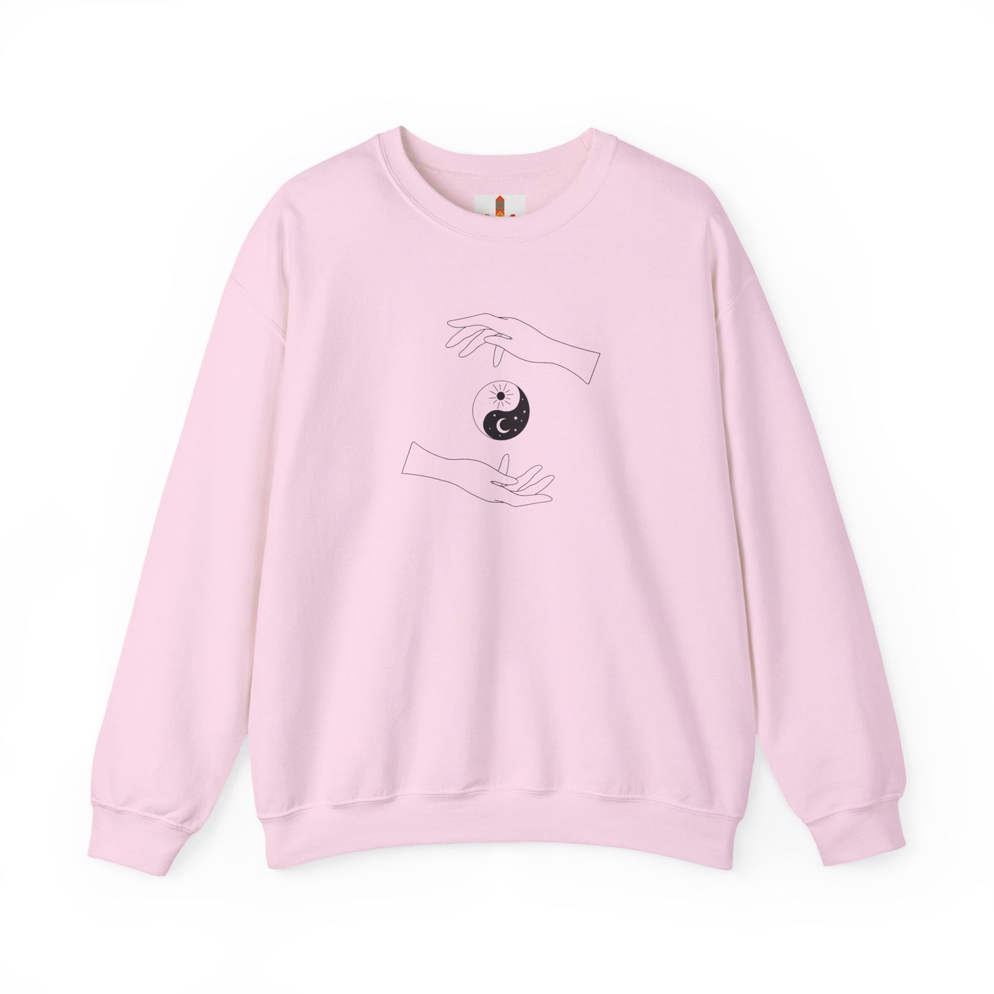 Yin Yang with Two Hands Sweatshirt