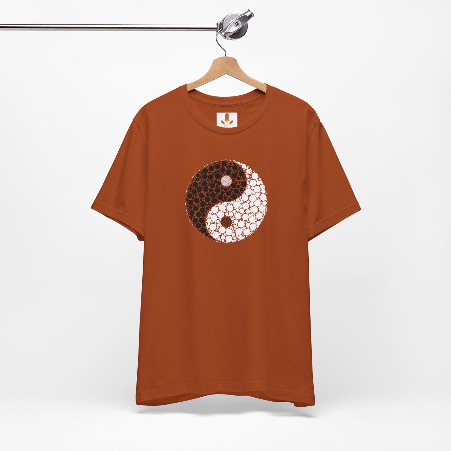 Yin Yang made with Dots T-shirt