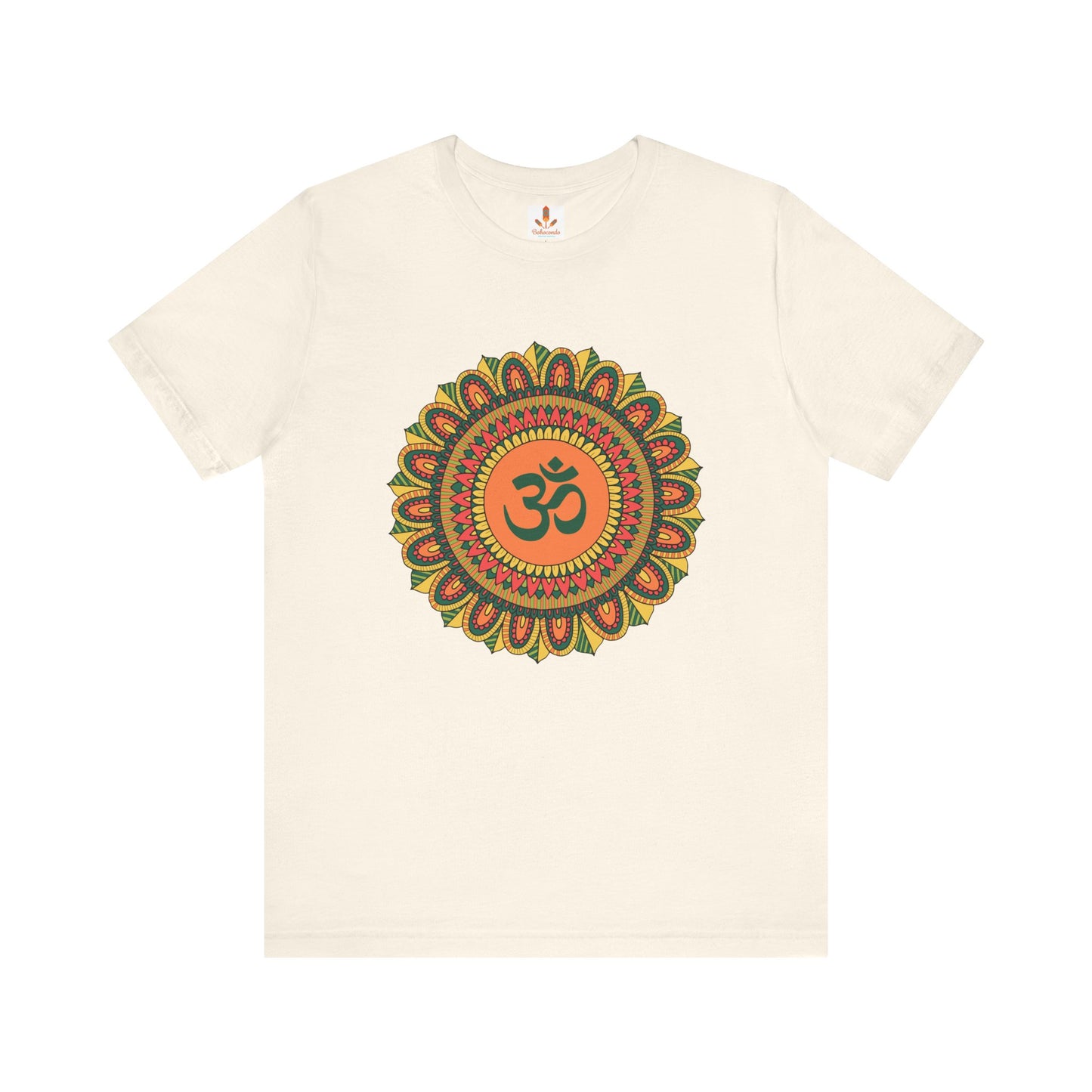 Om Multicolor Mandala T-shirt