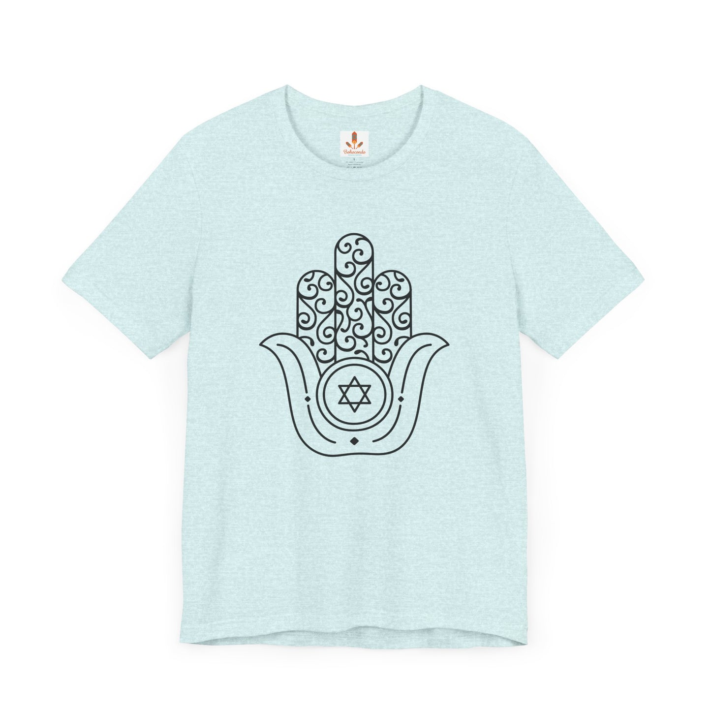 David Star in Hamsa Hand T-shirt