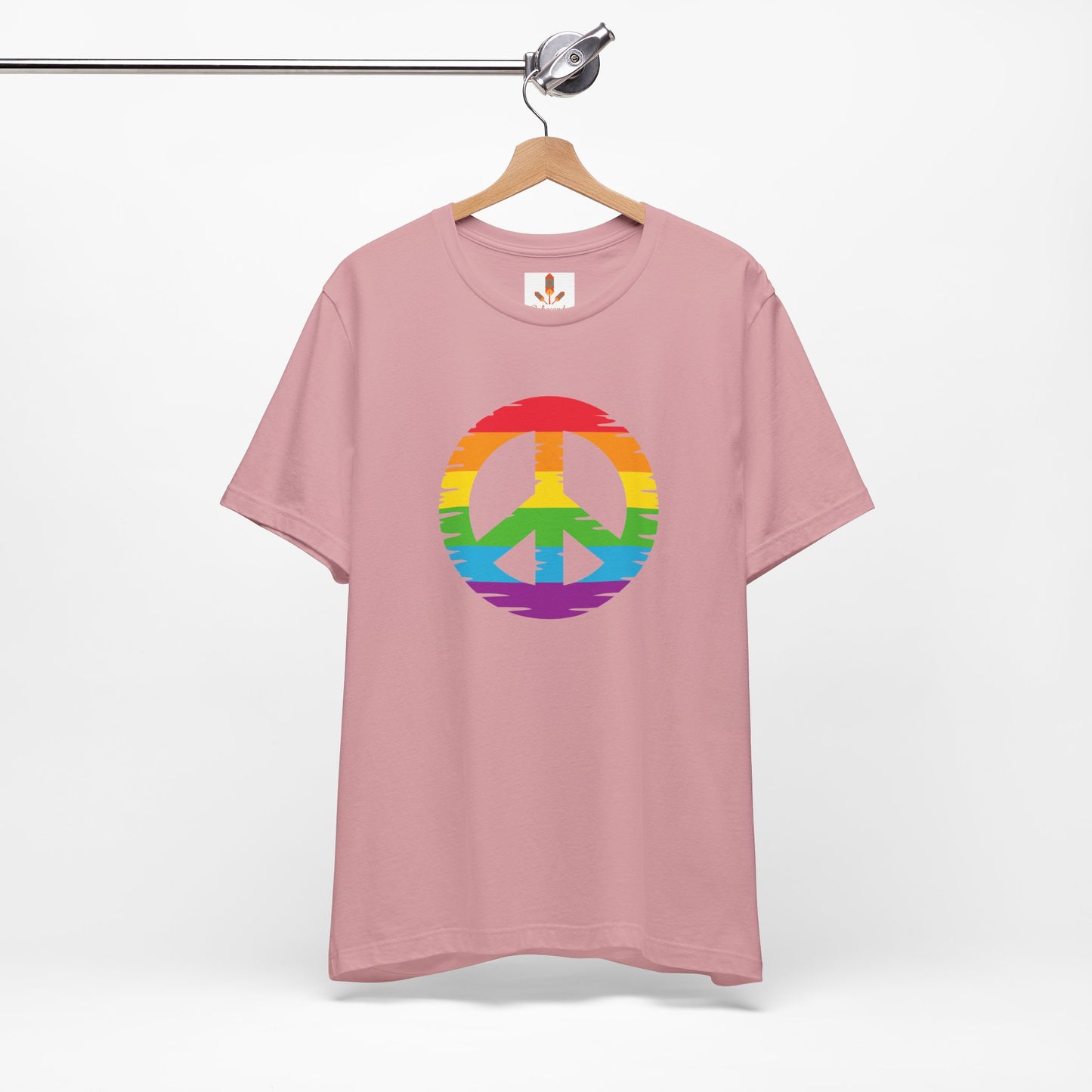 Rainbow Peace Sign T-shirt