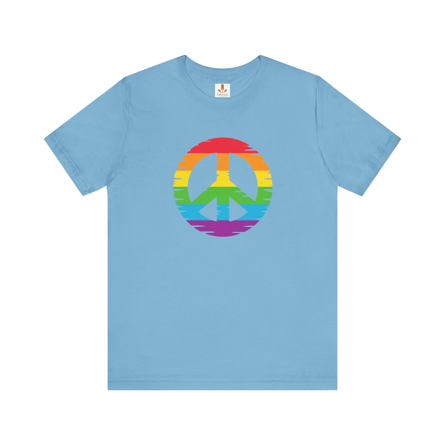 Rainbow Peace Sign T-shirt