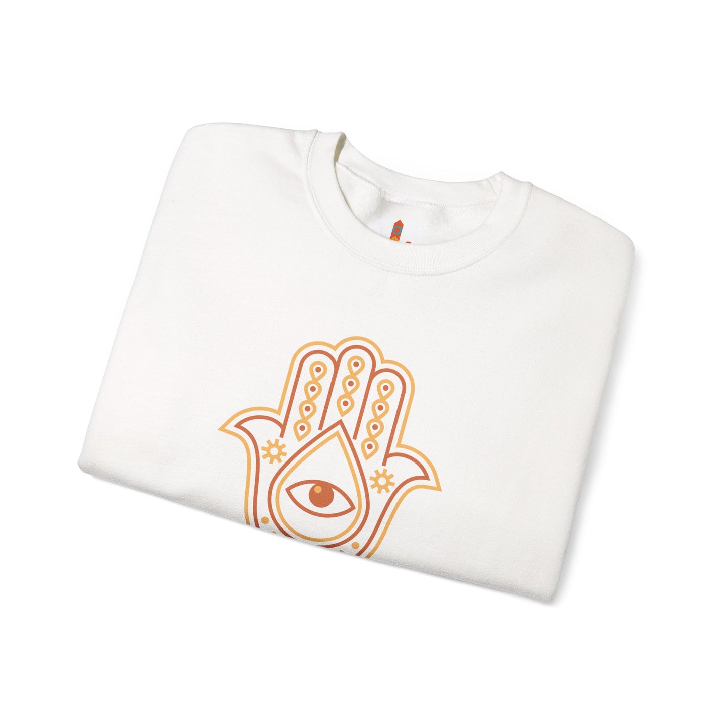 Brown Hamsa Hand Sweatshirt