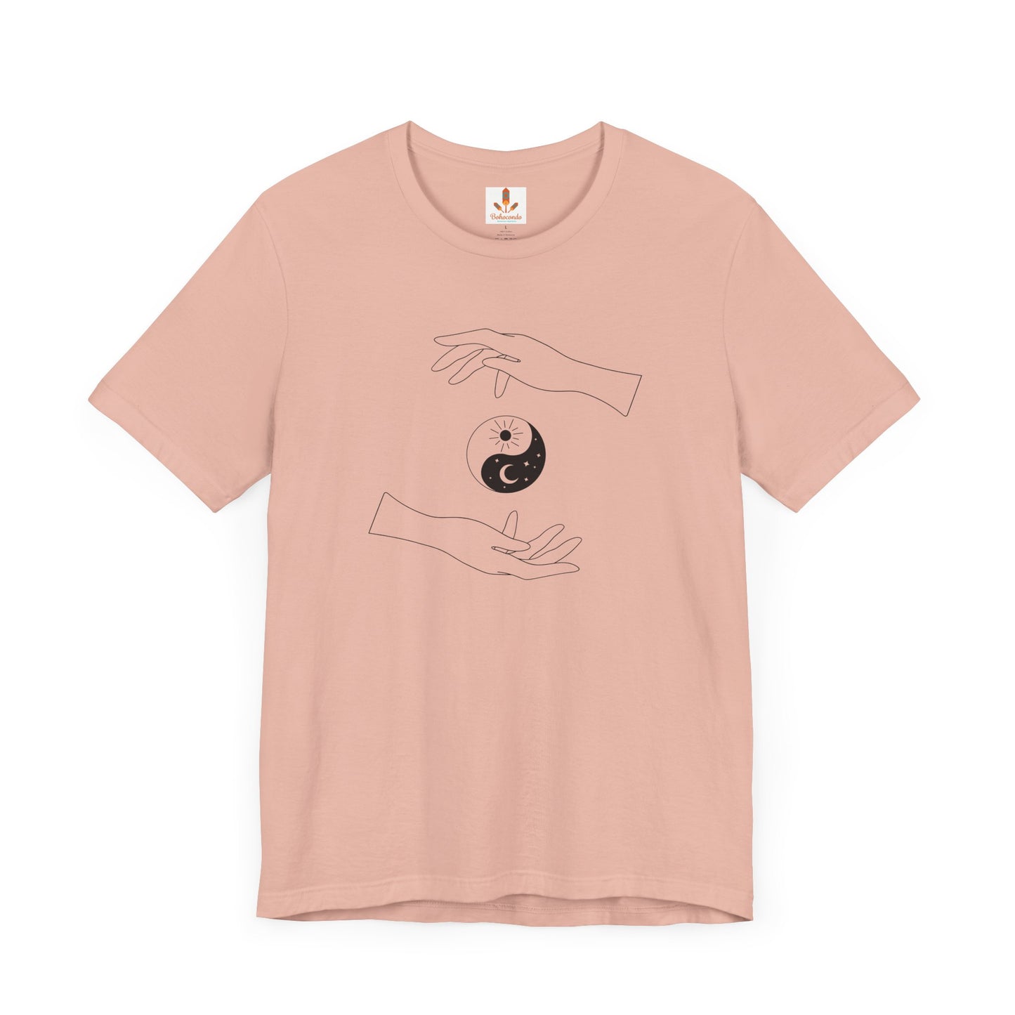 Yin Yang with Two Hands T-shirt