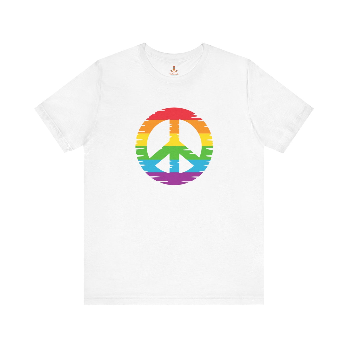 Rainbow Peace Sign T-shirt