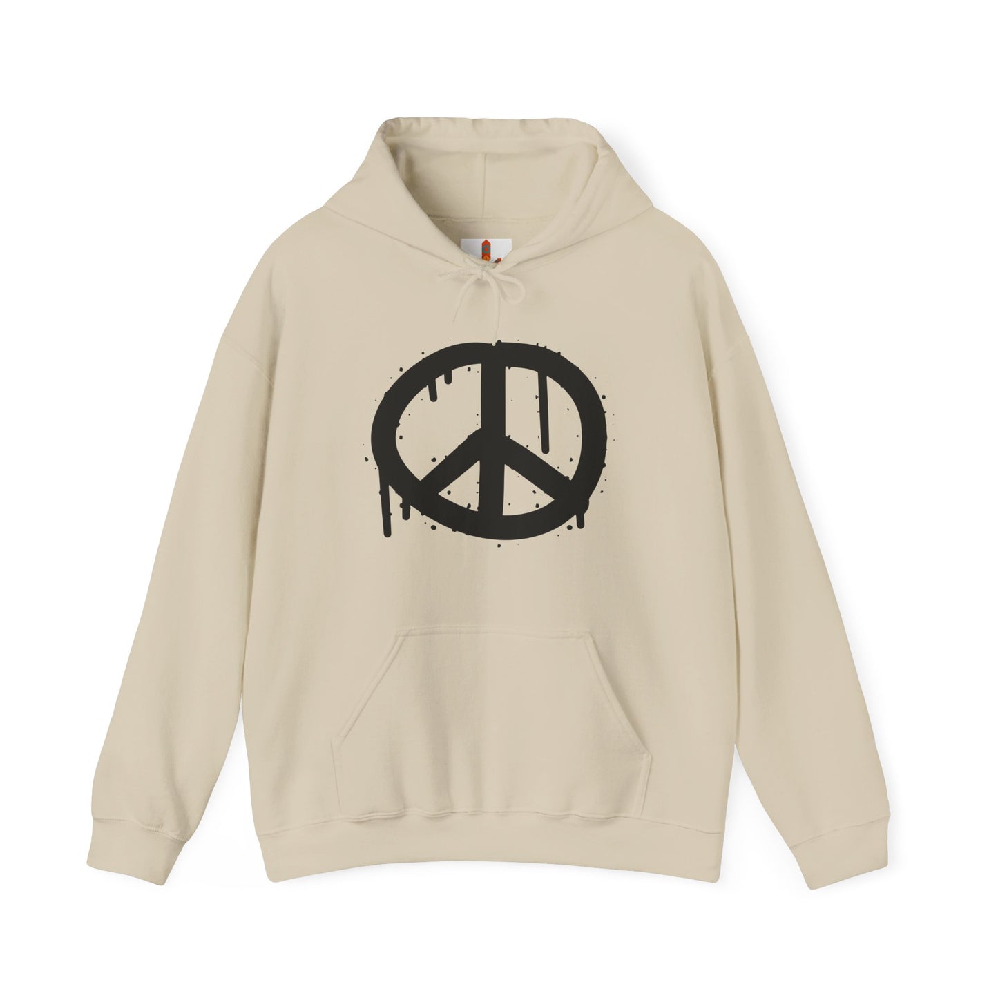 Peace Sign Graffiti Hoodie