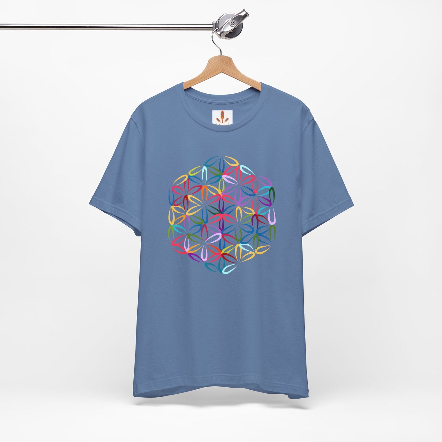 Multicolor Flower of Life T-shirt