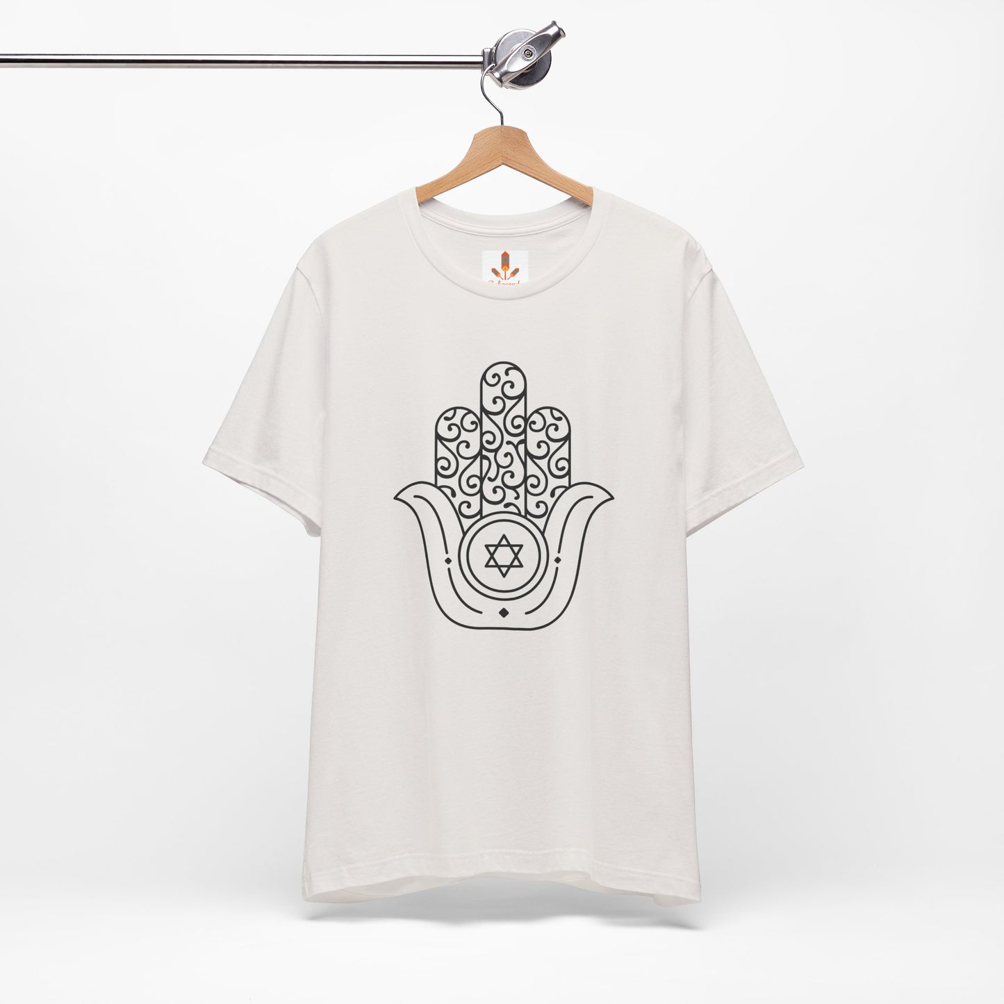 David Star in Hamsa Hand T-shirt