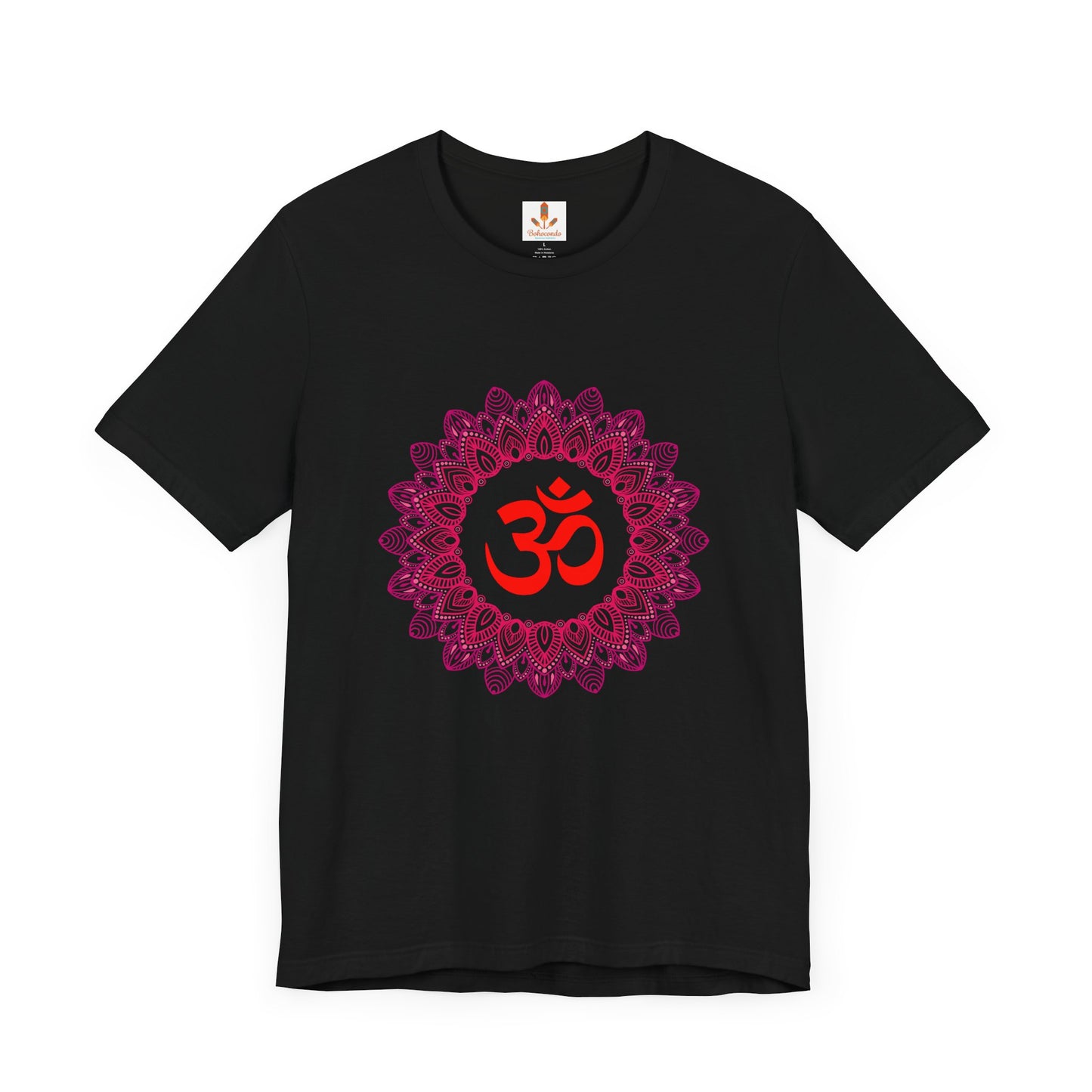Om in Mandala T-shirt