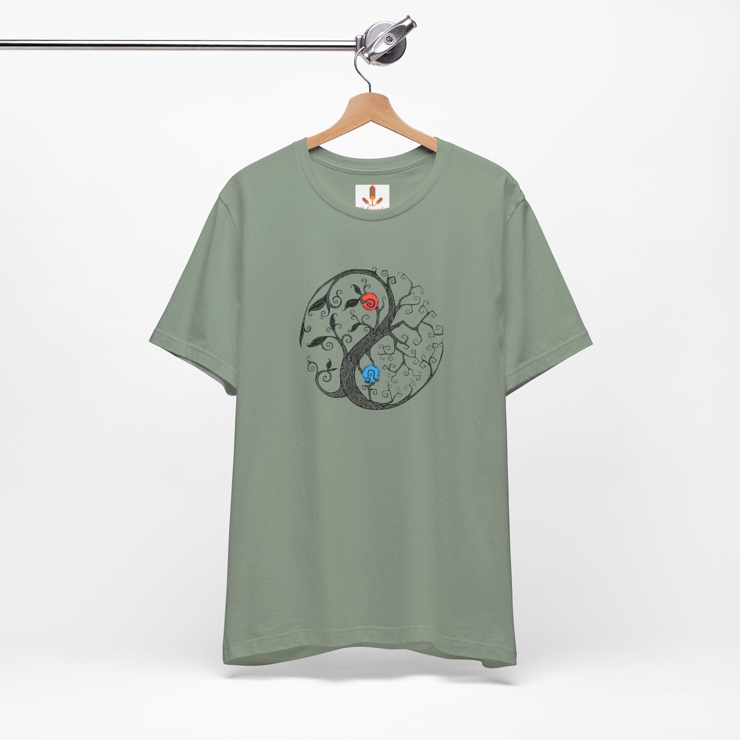 Tree of Life Yin Yang T-shirt