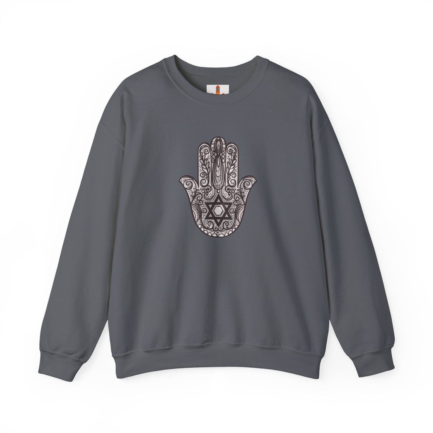 Beautiful Hamsa Hand with Star Sweatshirt