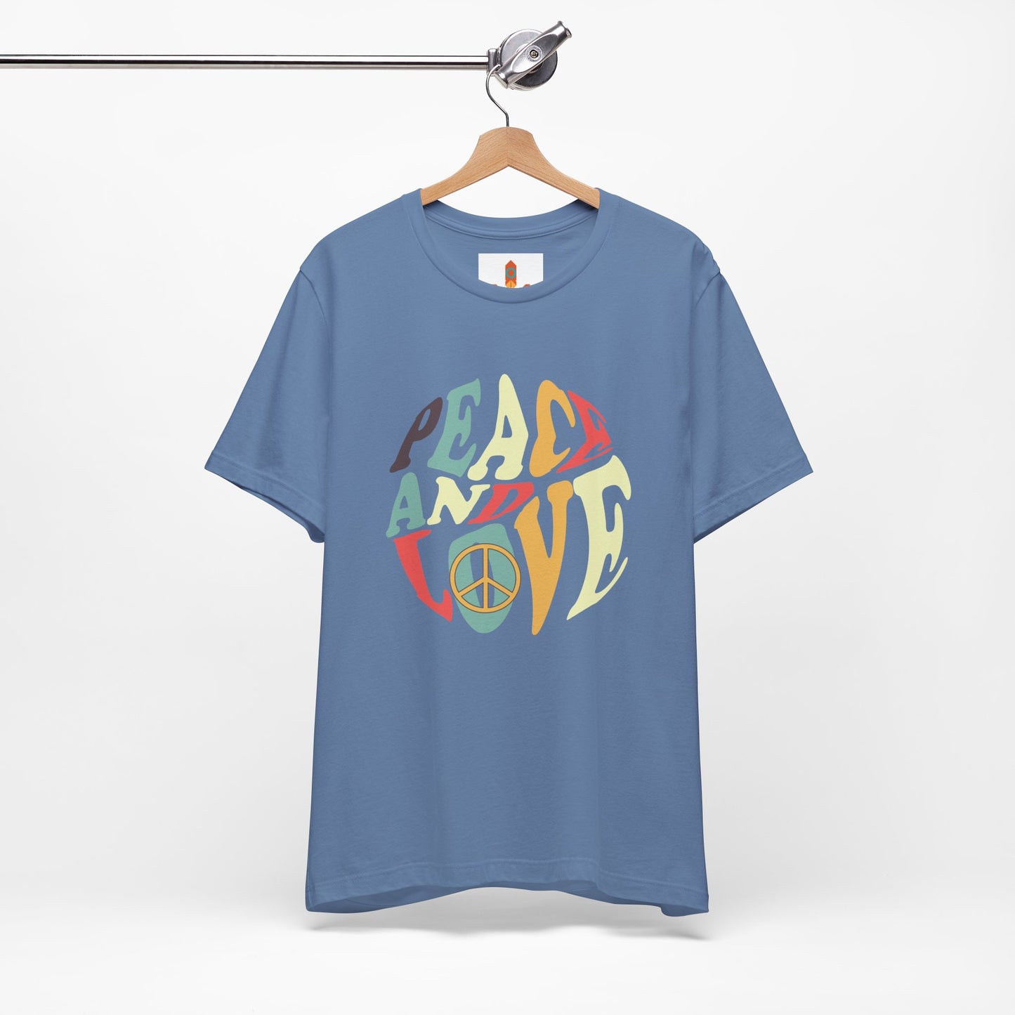 Peace and Love Design T-shirt