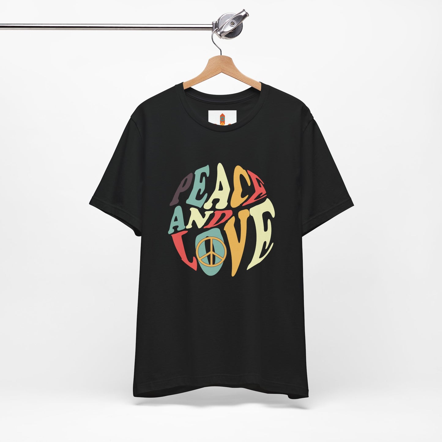 Peace and Love Design T-shirt
