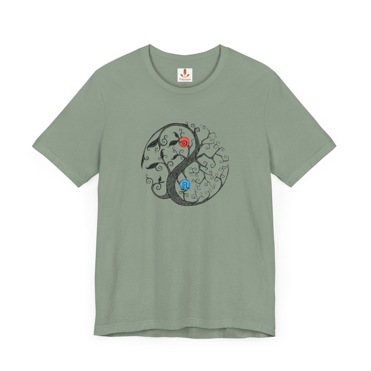 Tree of Life Yin Yang T-shirt