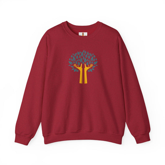 Tree of Life with Hands Sweatshirt