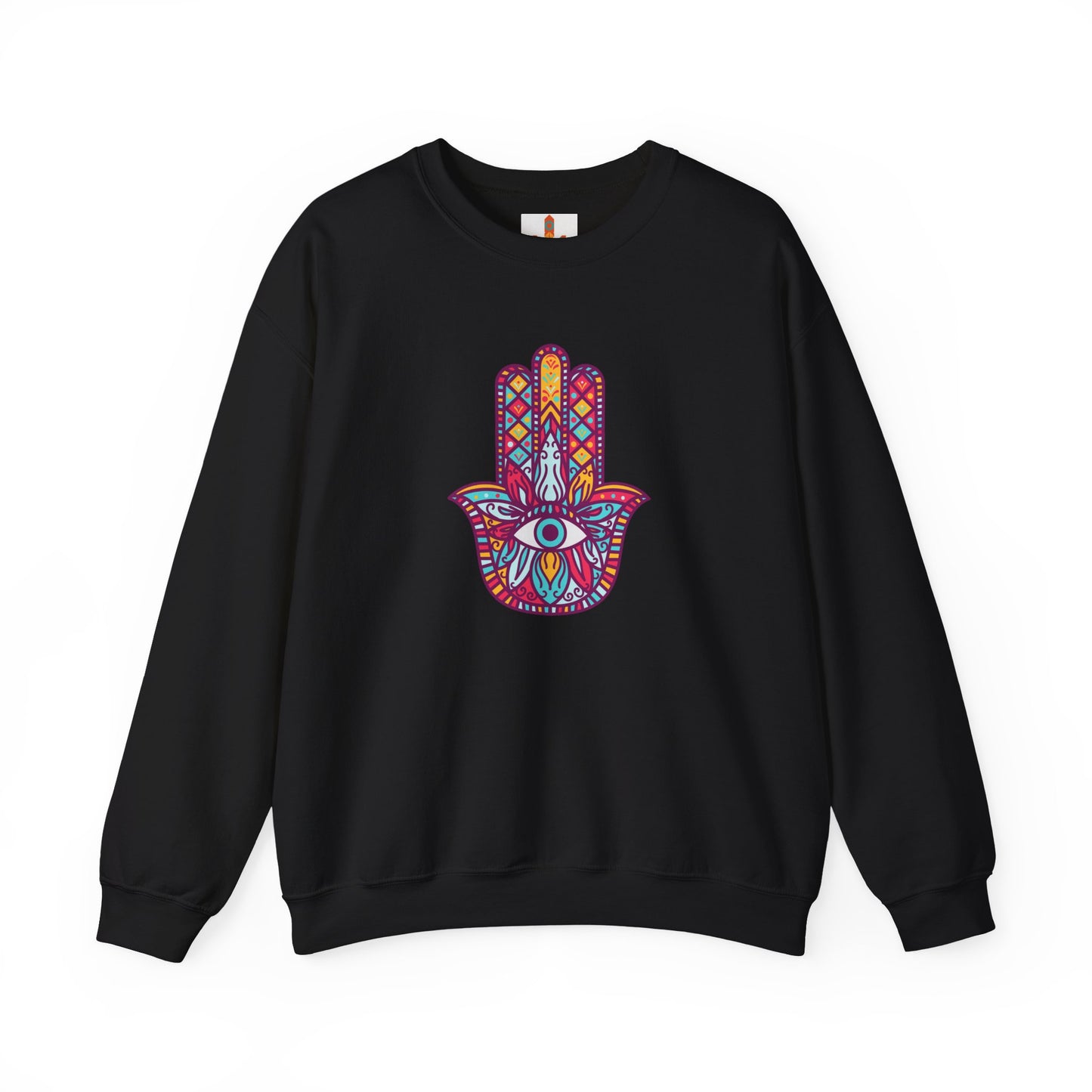 Colorful Fatima Hamsa Hand Sweatshirt