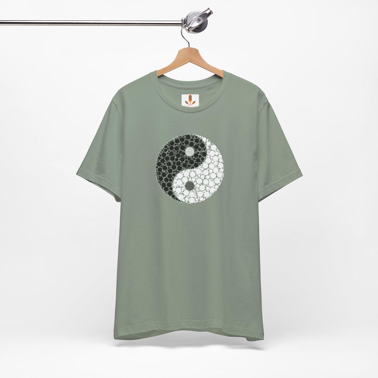 Yin Yang made with Dots T-shirt